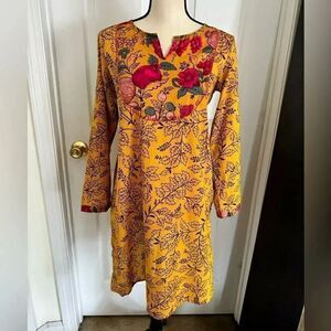 GENERATION PAKISTANI AUTHENTIC DESIGNER KURTA FLORAL DRESS